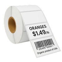 Paper price label roll
